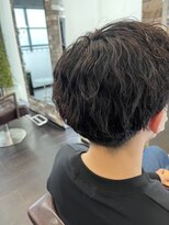ヘアーメイク ロージー 北18条店(HAIR MAKE ROSY)&nbsp;緩めツイストスパイラルパーマ波巻きパーマメンズパーマ20代30代