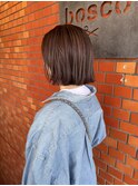 切りっぱなしボブ(shimono)