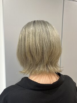 ザザ 高田馬場(ZA/ZA) 脱白髪染め ハイトーン白髪ぼかし