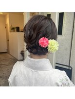 ルオント(Luonto)&nbsp;【hair＆healing  Luonto】袴ヘアセット