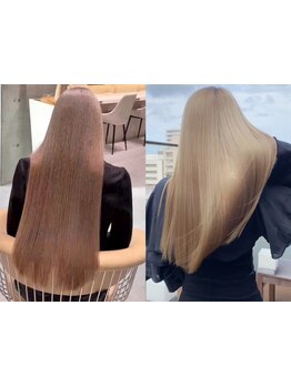 徹底的にダメージを抑え、地毛風の自然で柔らかな仕上がり＆コテで巻ける今までにない縮毛矯正[博多]