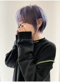 ハイトーン / ラベンダー / ショートヘア