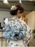 [和田寧々]浴衣着付け/浴衣/着付け/ヘアセット/ヘアアレンジ