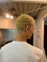 ビーバイエイトジェンツ(Bee by EIGHT GENTS)&nbsp;サーフカール/スパイキーショート/ブルーブラック/心斎橋