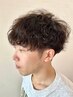 メンズカット+シャドウパーマ￥11000