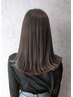 【長さキープor伸ばし中の方におすすめ】顔周り前髪カット＋透明感カラー