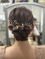 セット アンド バイ ルゥーダ 品川駅前店(SET and..by Rouxda.)&nbsp;下シニヨン