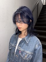 パーク(PAAQ) 【藤沢レイヤー】ハッシュカット/ネイビーブルー/レイヤー