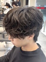 フィフスパーク(fifth PARK) 渋谷メンズ緩めシャドウパーママッシュウルフスパイラルパーマ