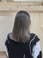 ディアローグ 自由が丘Luz店 guest/バレイヤージュ/グレージュ【石垣】自由が丘