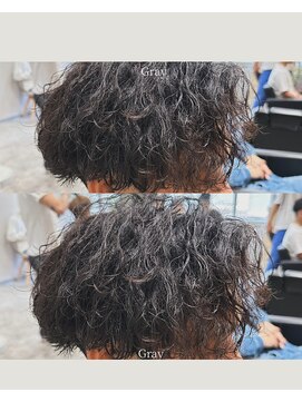グレイバイニューヨークニューヨーク 京都北大路(Gray by NYNY) ツイストスパイラルパーマ