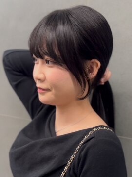 ジエクトカナウ 梅田 【顔周り似合わせカット】顔まわりカット/韓国風巻き