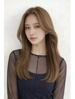 イチパーセント 横浜(1%)&nbsp;着物ヘア/ダークアッシュ/ミディアムレイヤーカット/横浜