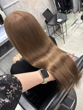 イコ 心斎橋(.ico) 美髪トリートメント×マロンブラウン