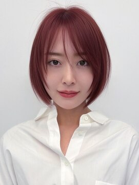 ルージュシー ショートボブ(RU10C) 【似合わせカット×艶々カラー】