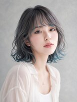 アースコアフュールボーテ 佐野新都市店(EARTH coiffure beaute)&nbsp;丸みショート × シースルーバング