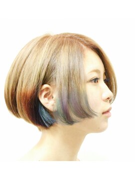 デコヘアー(DECO HAIR) クラデーションカラーボブ