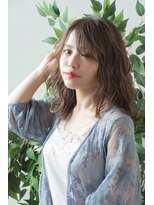 セシル ヘアー(Cecil hair)&nbsp;ゆるふわ波ウェーブ×美髪3Dカラーラベンダーアッシュ