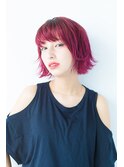 【Lauren. 岸里玉出】エッジショート 個性的 大人ボブ☆