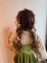 ヘアメイクサロン シャルメ(Hair Make Salon CHARMER) 袴にも！コンサートにも！ふわふわツインテール♪