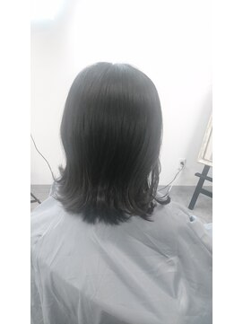 美容室 イズ 館林店(Iz) JK_黒髪_きりっぱなしボブ_タピオカ_ＴｉｋＴｏｋ