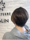 襟足スッキリくびれショートstyle