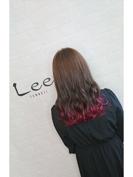 リー 天王寺(Lee) 【Lee天王寺】グラデーション×ピンク