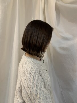 スイート ヘアデザイン(Suite HAIR DESIGN) 【Suite】小顔見せ☆インナーカラー×大人ボブ×大人耳掛け