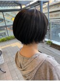 30代40代50代◎大人ナチュラルショートボブ　日暮里