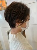【VIVO】神田康之 美人ショート 襟足短め前髪なしショートカット