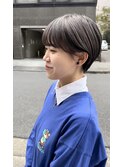【entality　lit】グレージュカラー×タイトショートstyle