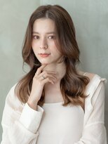 20代30代/大人かわいい/小顔ひし形/くびれ/ミディアムレイヤー