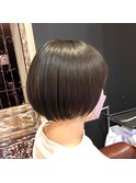 丸みショート/髪質改善/ベージュ/透明感/20代30代40代50代