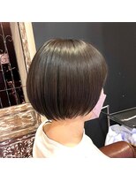 ハピネス クローバー 学園前店(Happiness CLOVER)&nbsp;丸みショート/髪質改善/ベージュ/透明感/20代30代40代50代