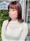ピンクブラウン
