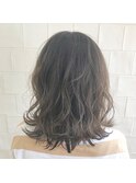 グラデーションカラー グレージュ ハイライト/30代40代50代