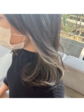 リセテラス (Lycee terrace) インナーカラー/ホワイトグレージュ/ケアブリーチ