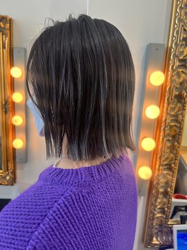 コワファースト  させぼ五番街店(COIFF1RST) シルバーグレージュ★バレイヤージュ