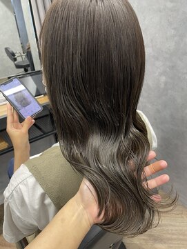 エル ヘアサロン なんば店(eL) eL☆KAI オリーブ グレーベージュ