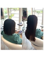 クラン ヘアーアンドスタジオ(CLAN hair & studio)&nbsp;ハイトーンカラーエクステプルエクステブリーチカラー