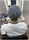 ホワイトブルーシルバー