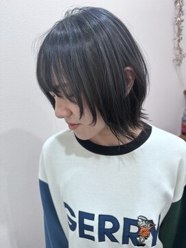 ルヴェール 茜部店(Le Vert) ボブウルフ☆