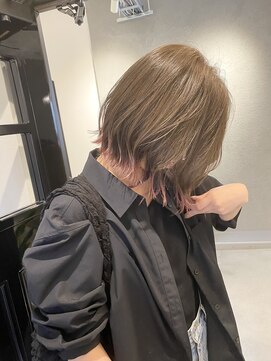 ペピンバイメルシー(pepin by merci.) 裾カラー ボブ