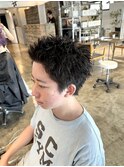 men'sスパイキーショートメンズヘアメンズカットメンズ短髪