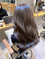 ジーナ 船橋(Zina)&nbsp;髪質改善＊ロングレイヤーグレーベージュ＊美髪【Zina船橋】