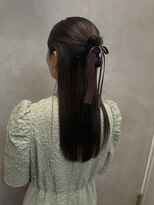 【野崎】ヘアセット/卒業式/着付け/袴ヘア