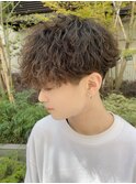【LondLOGAN SAKURA】マッシュ 波巻きパーマ14