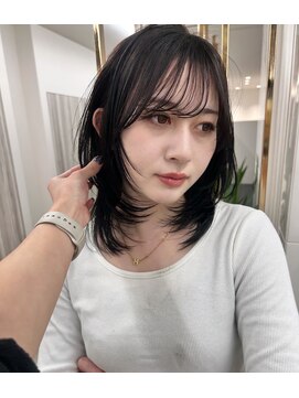 エトワール(ETOILE) 暗髪ミディアムレイヤー