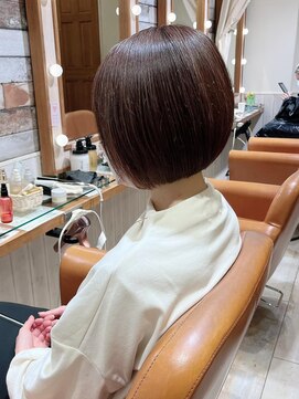 ネオリーブ クタ 町田店(Neolive kuta) 【Neolivekuta町田店】切りっぱなしボブ