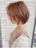 ☆イメチェン外ハネボブ美髪ワイドバングショートカット7